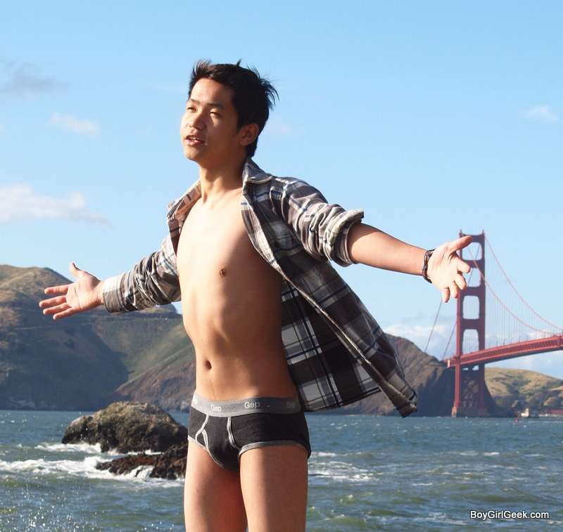Male model photo shoot of Marcus Hagood and Calvin Locsin in Baker Beach , San Francisco , CA