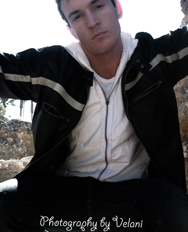 Male model photo shoot of ALdin Sejdinovic in desert in vegas