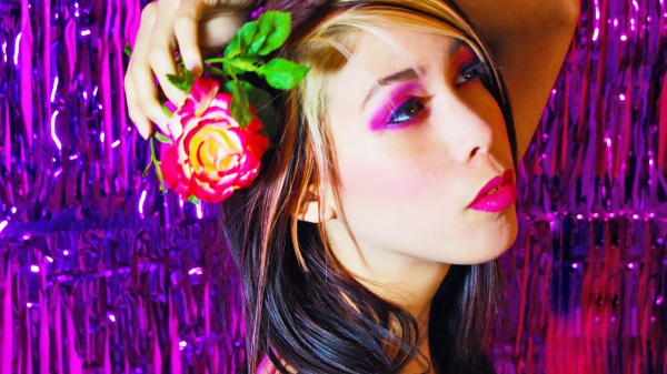 Female model photo shoot of De Fleur Photo and Jalanis, makeup by Tracy Estrada