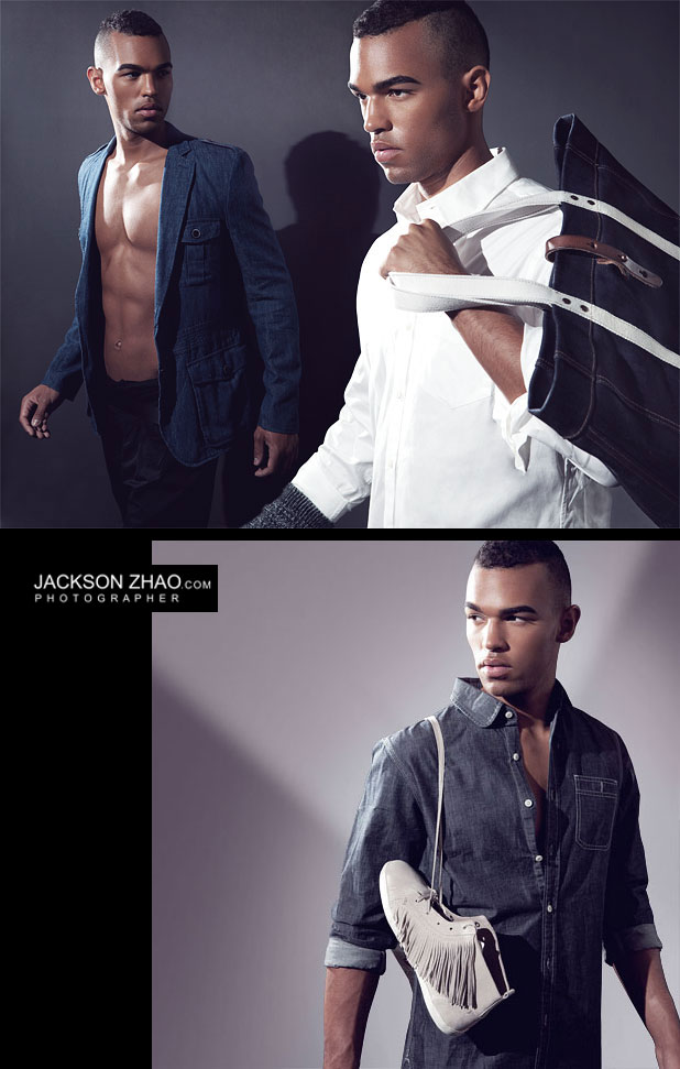 Male model photo shoot of Jackson Zhao and Fraser Barke, wardrobe styled by Jenn Mika Chang, makeup by Tommy Beauty Pro