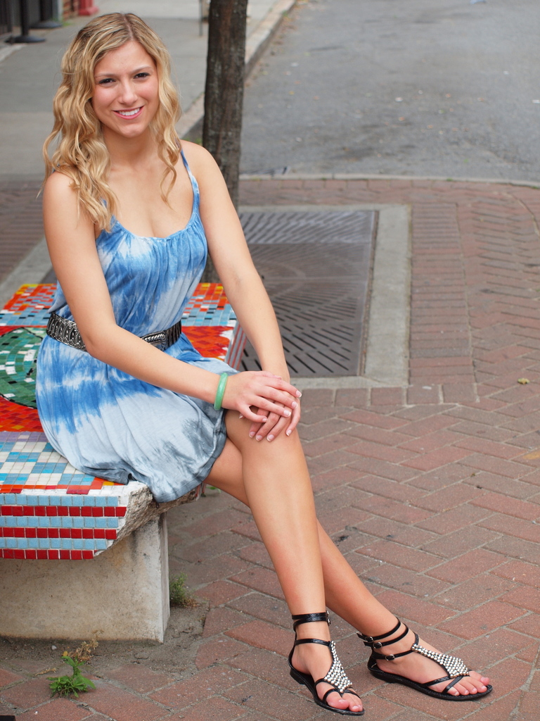 Female model photo shoot of Alli Varner by Awaited Moments in NoDa District Charlotte