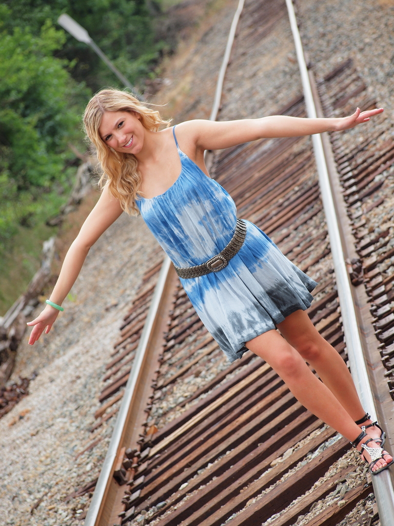 Female model photo shoot of Alli Varner in NoDa District, North Carolina
