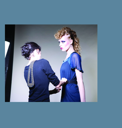 Female model photo shoot of ivana basilotta in paul weaver photos studio, london