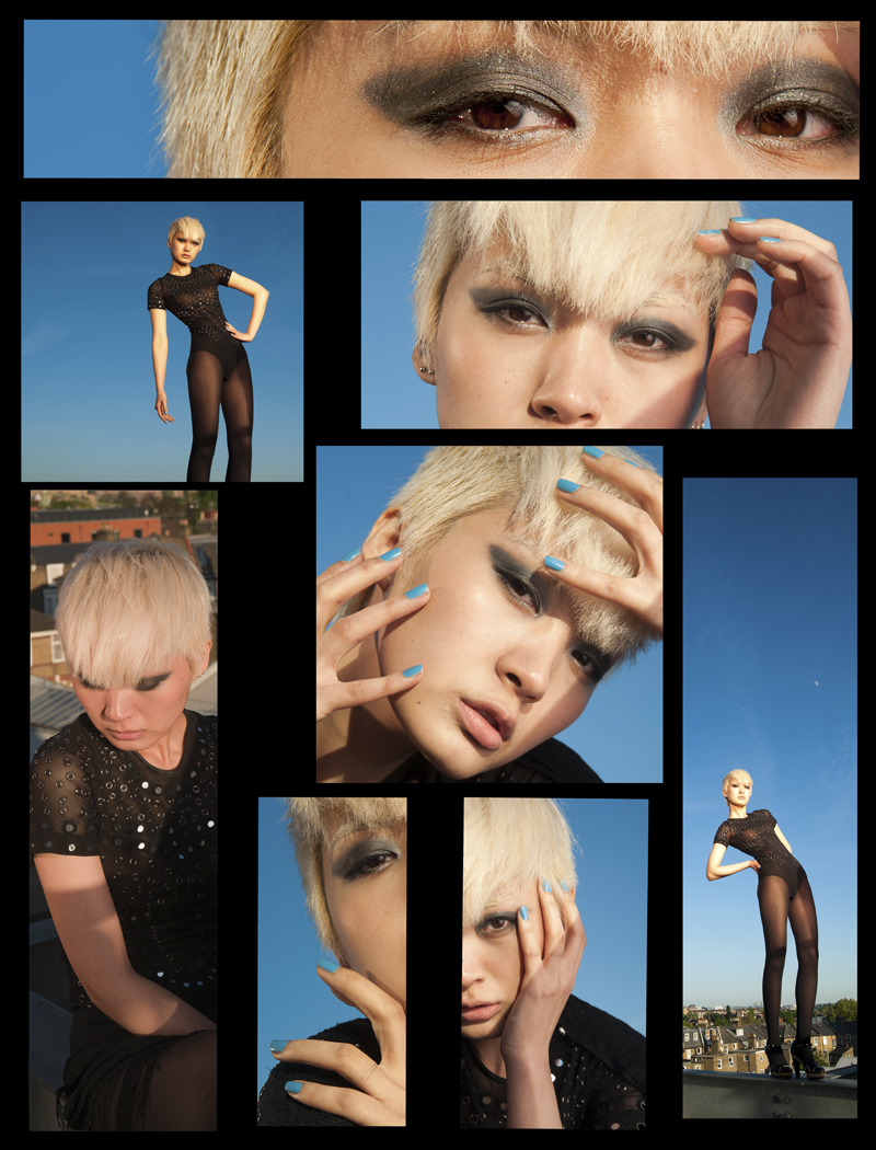 Female model photo shoot of Lany_TT by Simone Orsini, makeup by Nat Make-up Artist