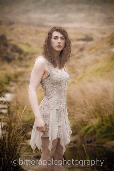 Female model photo shoot of Ophelia Urquhart in Peak District
