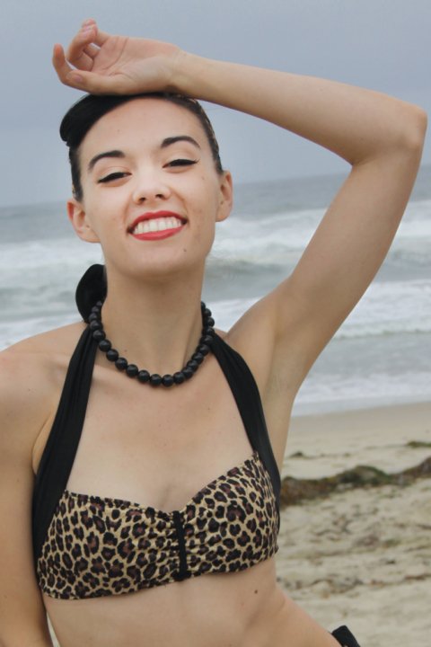 Female model photo shoot of Tabitha Barron in Mission Beach, CA