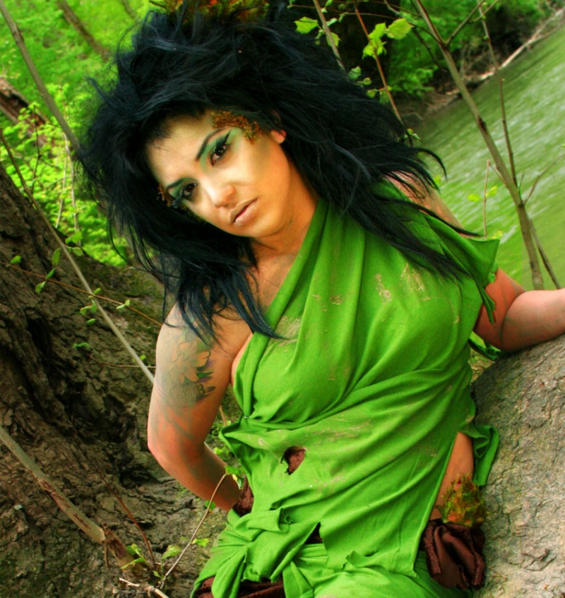 Female model photo shoot of Bplusphoto, makeup by Magestik27