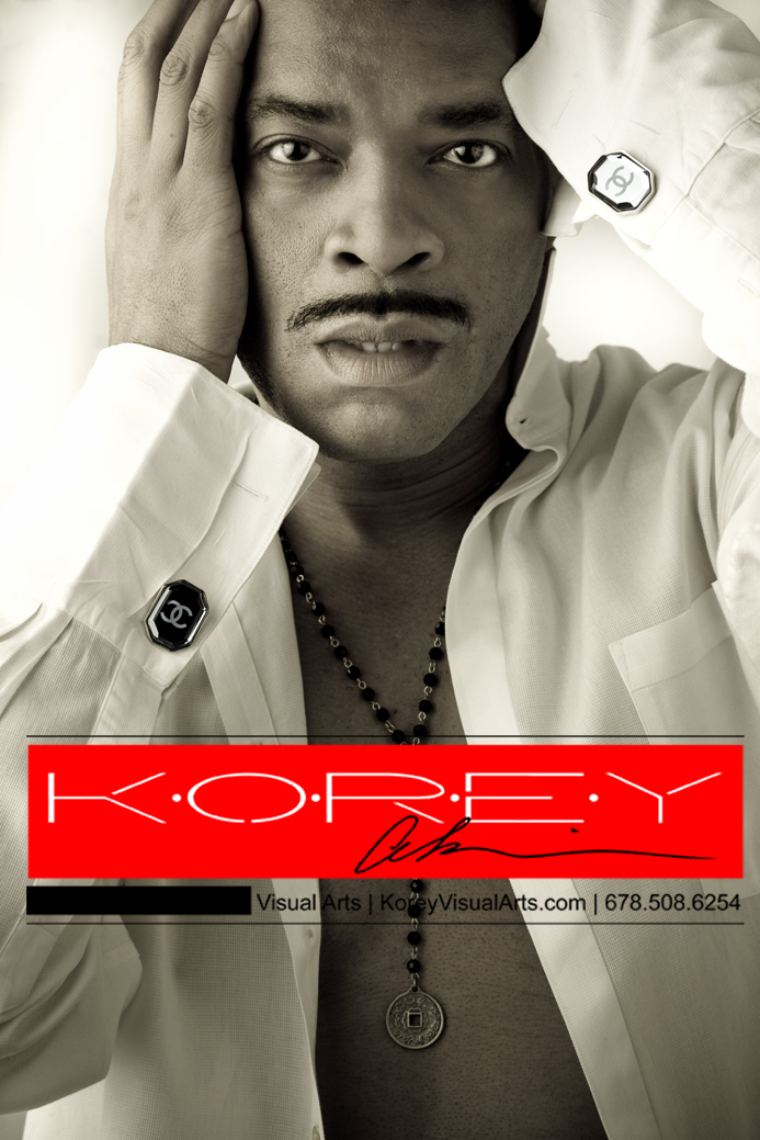 Male model photo shoot of Korey in Studio Atlanta