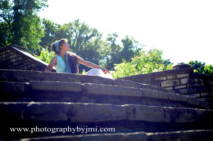 Female model photo shoot of JMI Photo and Tyler Justine in Fort Belle Fontaine, MO, makeup by KTK Makeup Aesthetics