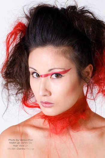 Female model photo shoot of Vicki Lin