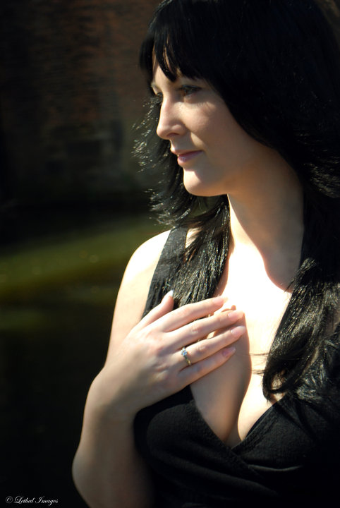 Female model photo shoot of Emma Jayde J in Castlefield, Manchester