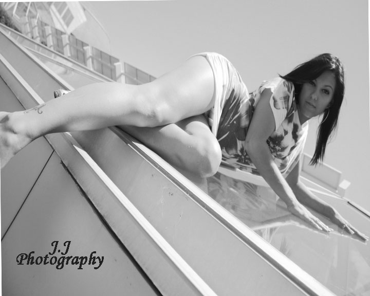 Female model photo shoot of Double J Photography