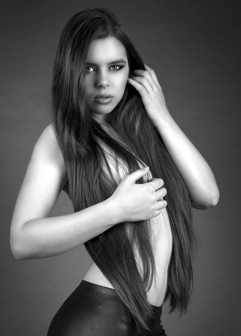 Female model photo shoot of Kristina Coolish by John Warner in Los Angeles