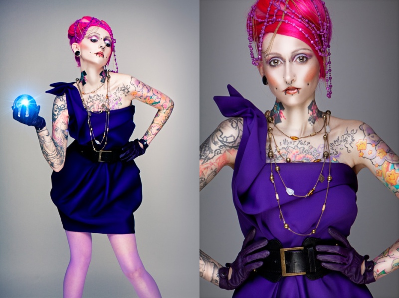 Female model photo shoot of PaulaPop and nafrayou model by niceandsimple in London, makeup by Beatriz Lopez
