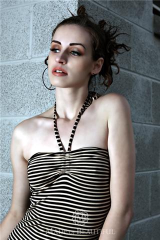 Female model photo shoot of Makeup by CTK and -JenniferJones- by MADE OF BEAUTIFUL in Santa Cruz, CA