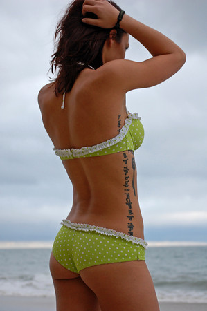 Female model photo shoot of Chloe McAuley by A Gordon Photography in Moonlight Beach, Encinitas, CA