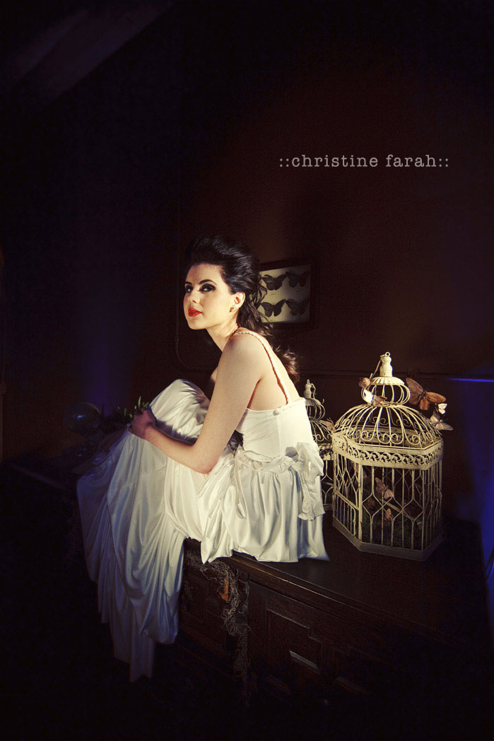 Female model photo shoot of Christine Farah Photogr