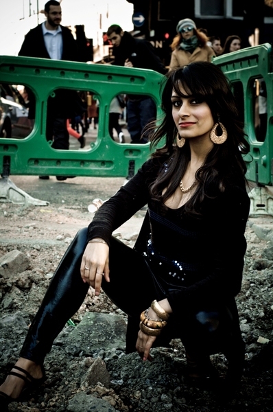 Female model photo shoot of Gurjot Jasmine Sindhar in Camden