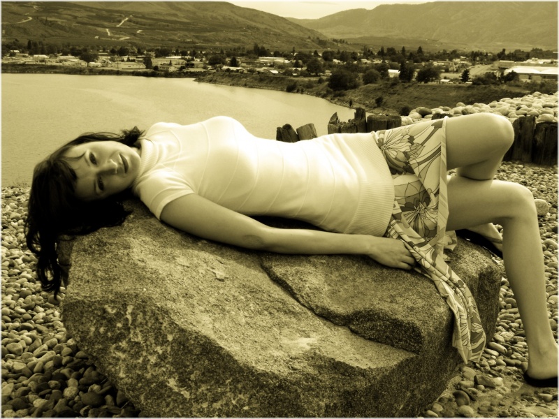 Female model photo shoot of Jolene Sikstrom in Brewster, Wa