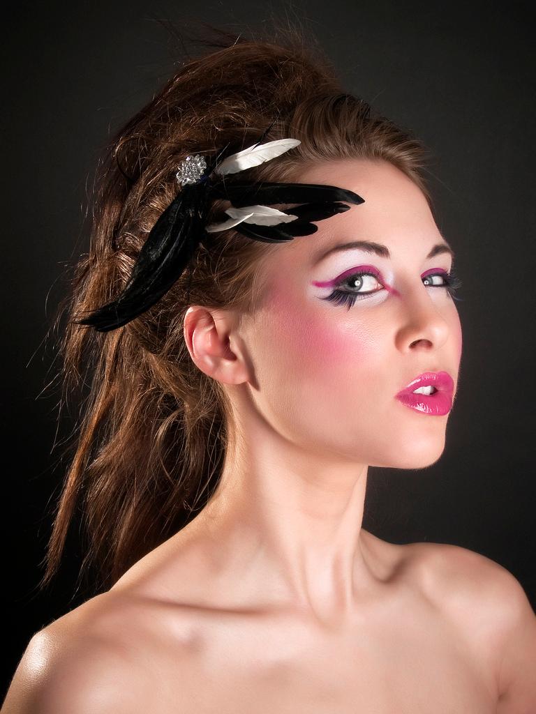 Female model photo shoot of Beatrice Anderson by Dave Ward Photography in =], makeup by Alicia McKelvey
