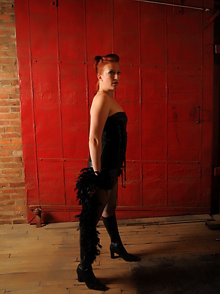 Male and Female model photo shoot of Mark Salo and Grl Nxt Door in The Broom Factory, Baltimore, MD