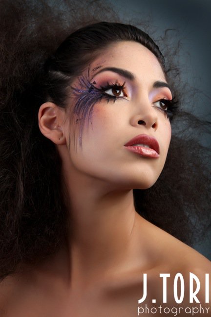 Female model photo shoot of Makeup by Naz in Ventura