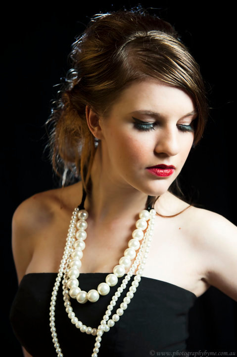 Female model photo shoot of Aleisha Corr Make-up by michael embelton