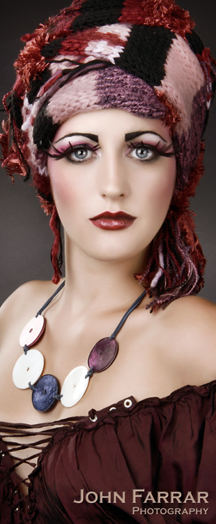 Female model photo shoot of x Nikki x by Brightonian in Brighton, makeup by magika_makeup