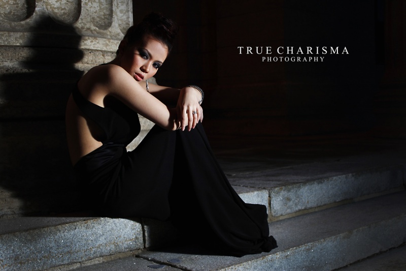 Female model photo shoot of Charmaine Mallari and Cloud ♥ by Charmaine Mallari, makeup by Cloud Makeup