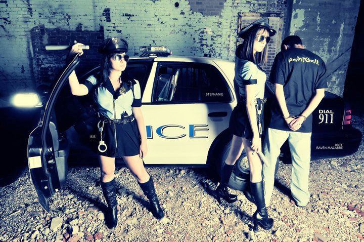 Female model photo shoot of Ice House by Raven Macabre