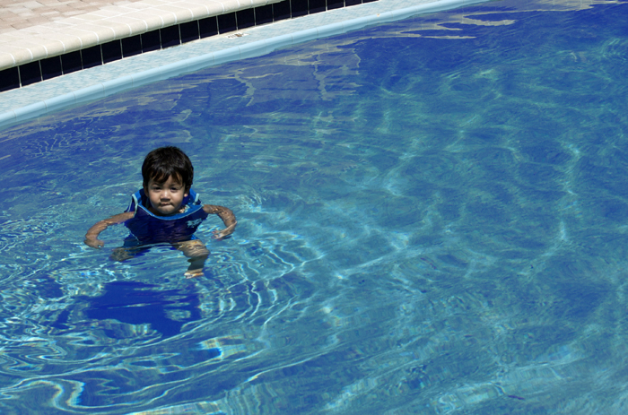 Male model photo shoot of Shane Karas in Signal Pointe Pool