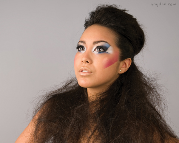 Female model photo shoot of Alyzeh in Dallas, makeup by Alyzeh