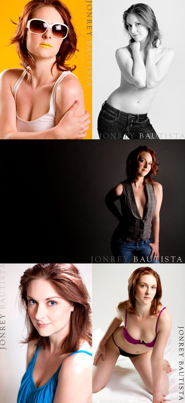 Male and Female model photo shoot of JonreyB Photography and Amanda Hugnkiss in Mississauga Studio