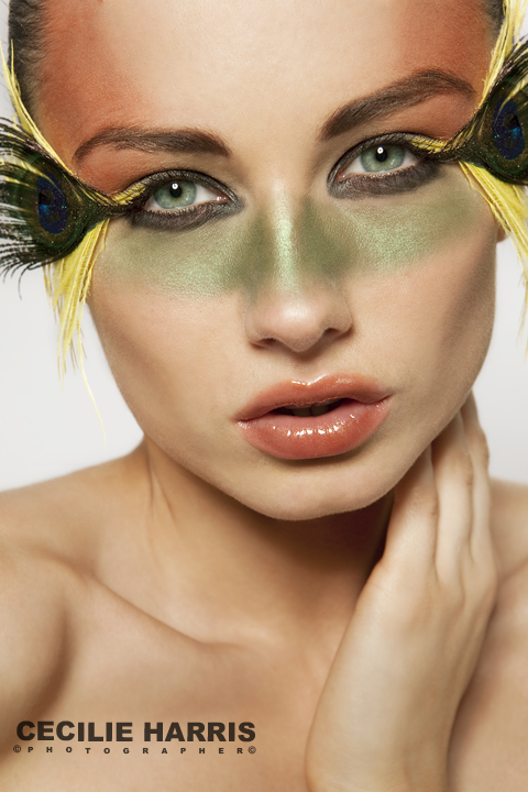 Female model photo shoot of S Hosker Hair Makeup by CC Harris