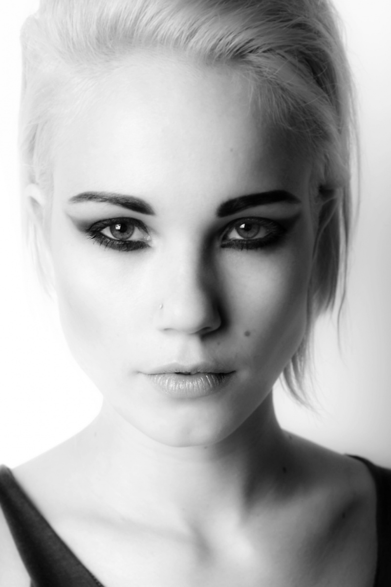 Female model photo shoot of Krisztina_S by Robbie cinema style