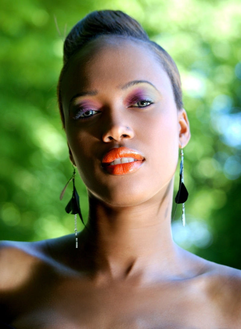 Female model photo shoot of Nordz by Tosin Pedro Studios in Richmond park, makeup by Dulcie Rowe MUA