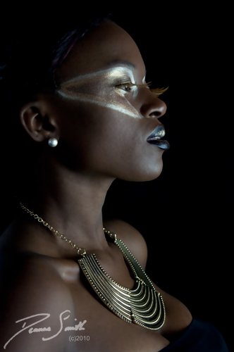 Female model photo shoot of Missy J makeup artistry in deanne smiths studio