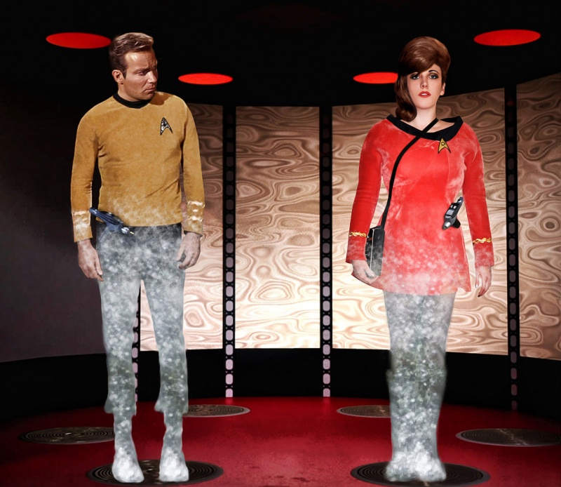 Male and Female model photo shoot of A R Tiste and Samantha Grace in And Mr. William Shatner