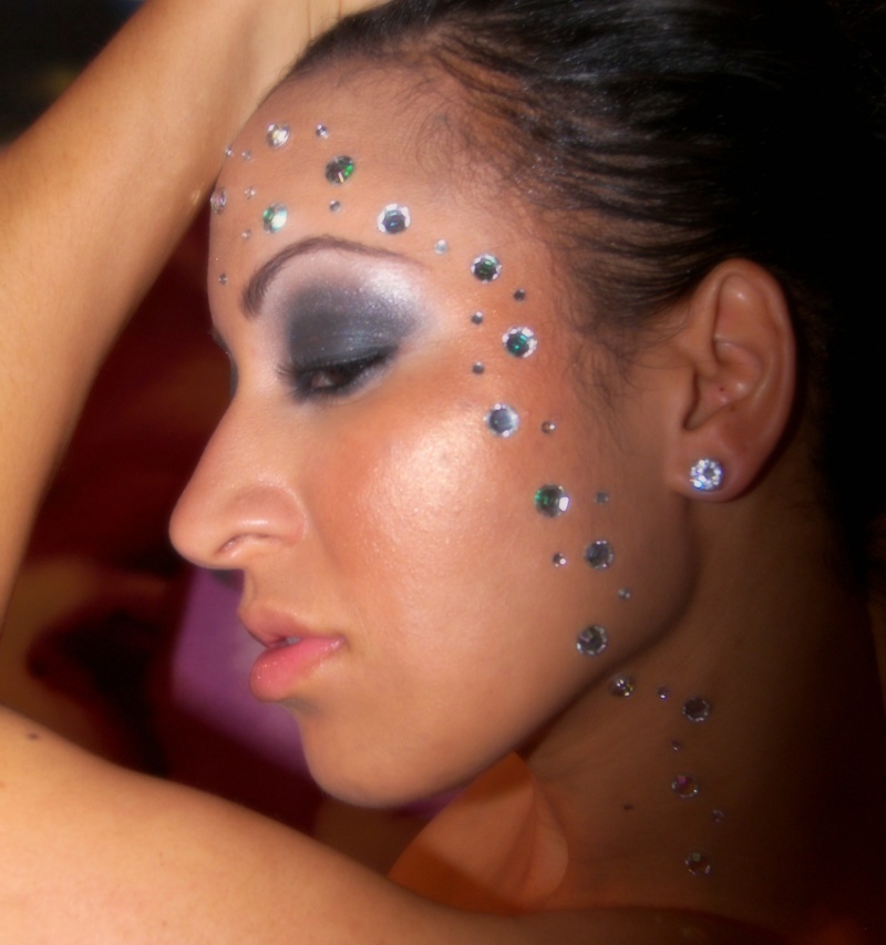 Female model photo shoot of ShiNe4, makeup by Subculture