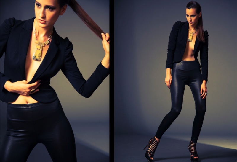 Female model photo shoot of Paulina Anne Style by Jay Oligny