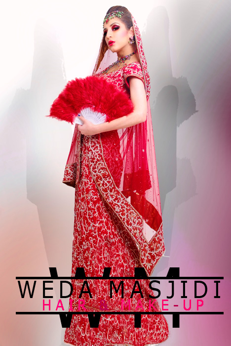 Female model photo shoot of Weda Masjidi MUA