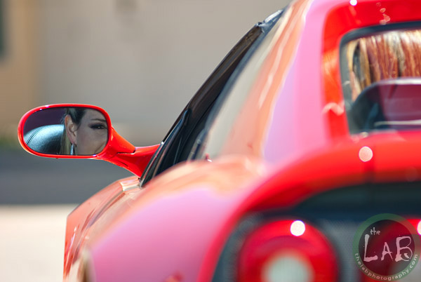Female model photo shoot of Amanda Williamson in ferrari car show plano texas