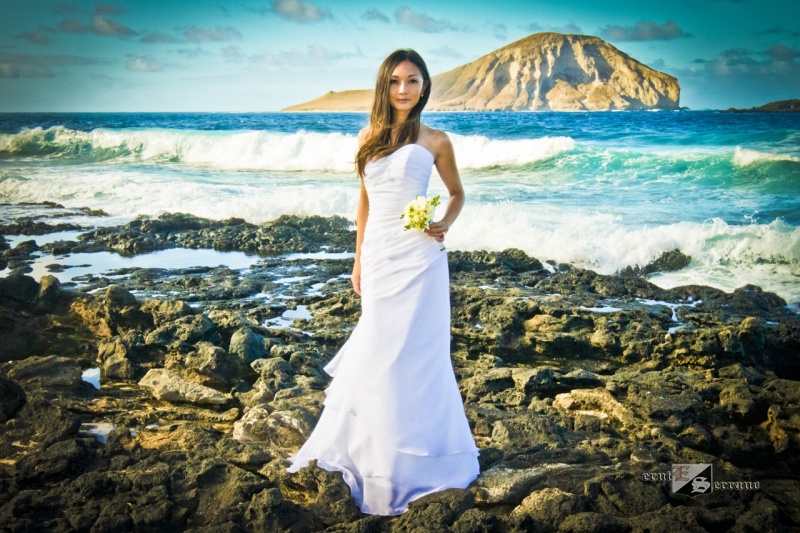 Male and Female model photo shoot of Ernie Serrano and YUCCA in Hawaii