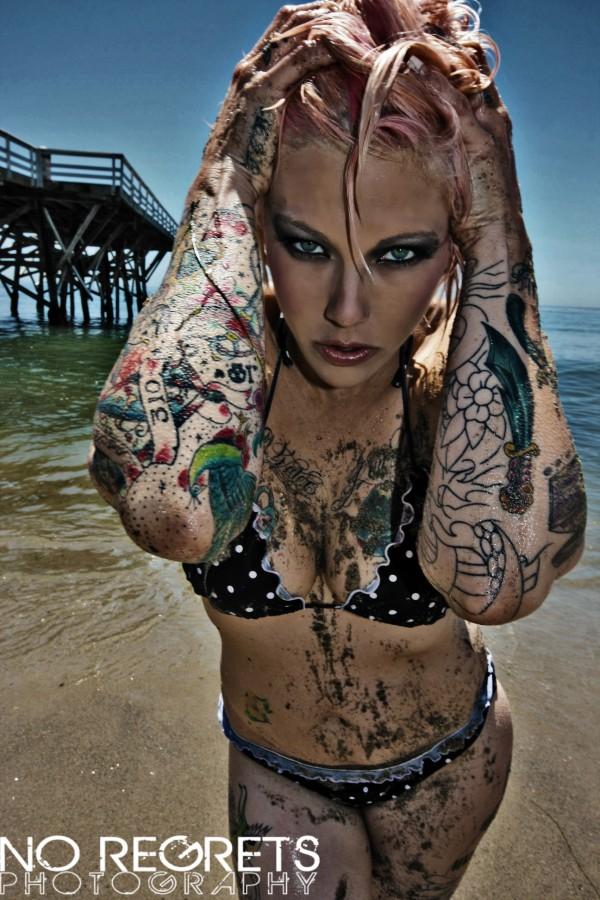 Female model photo shoot of Kelly Gunn in Malibu, CA