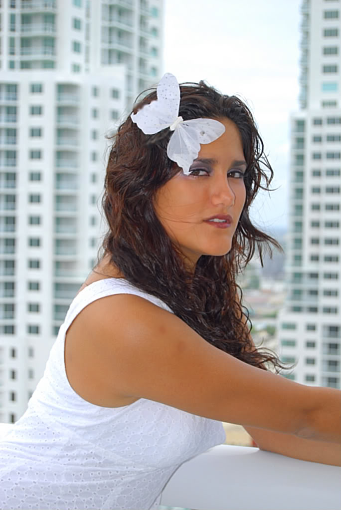 Female model photo shoot of Melanie M Torres in Miami Beach