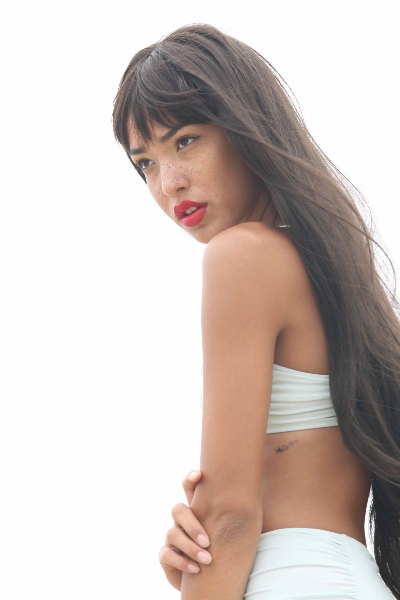 Female model photo shoot of KATA make-up in Manhattan Beach