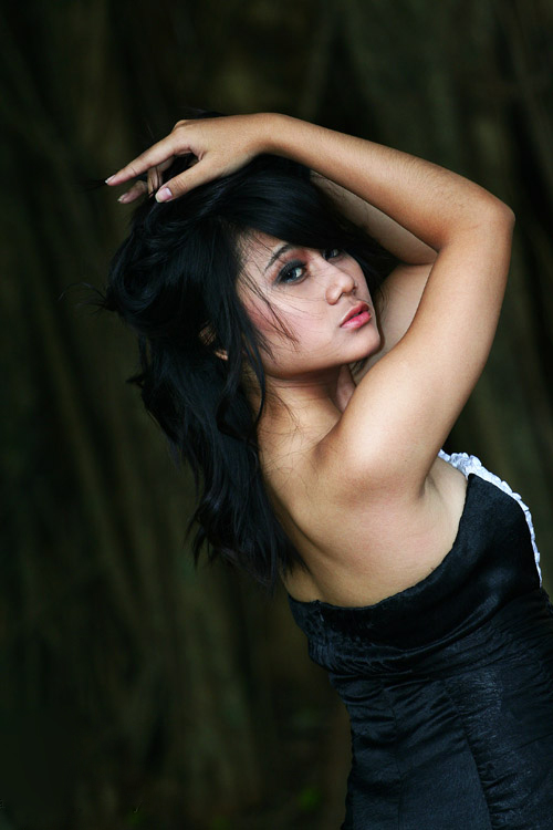 Female model photo shoot of Rini Jayanti in Jakarta