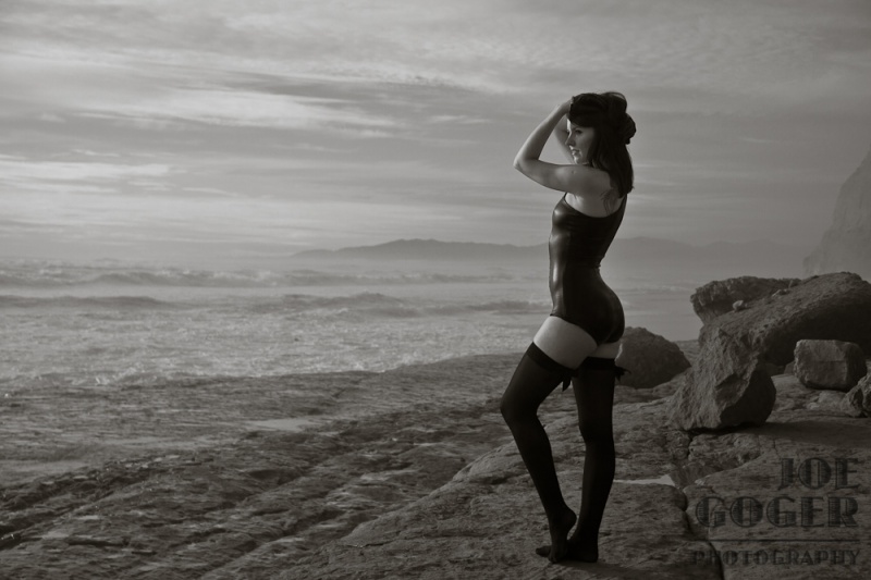 Female model photo shoot of Sasha_Kay by Joe Goger in Halfmoon Bay