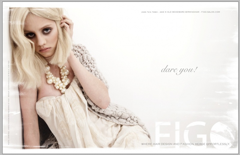 Female model photo shoot of FIGO Salon