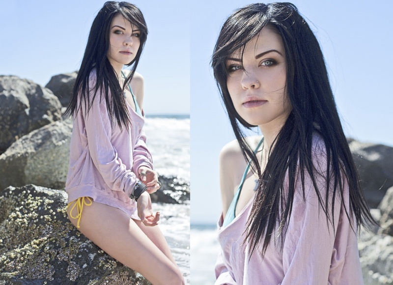 Female model photo shoot of Mindy Lin by Celina Kenyon in Newport Beach, CA